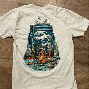 Into the AM vintage nature in a jar tee size S - off white